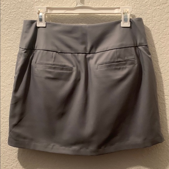 Adidas Gray Mini A-Line Skirt for Athletic Wear - Picture 9 of 11